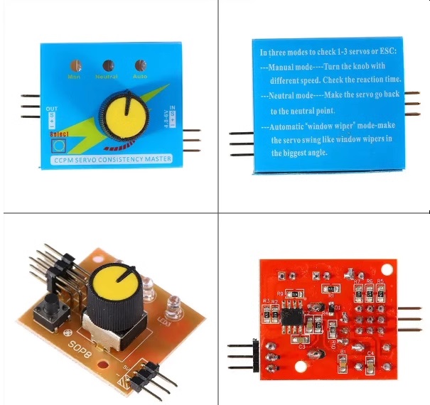 Servo Tester RC 3CH Multi ESC  - đánh giá và giá Brushless Motor Thrust Test Stand
