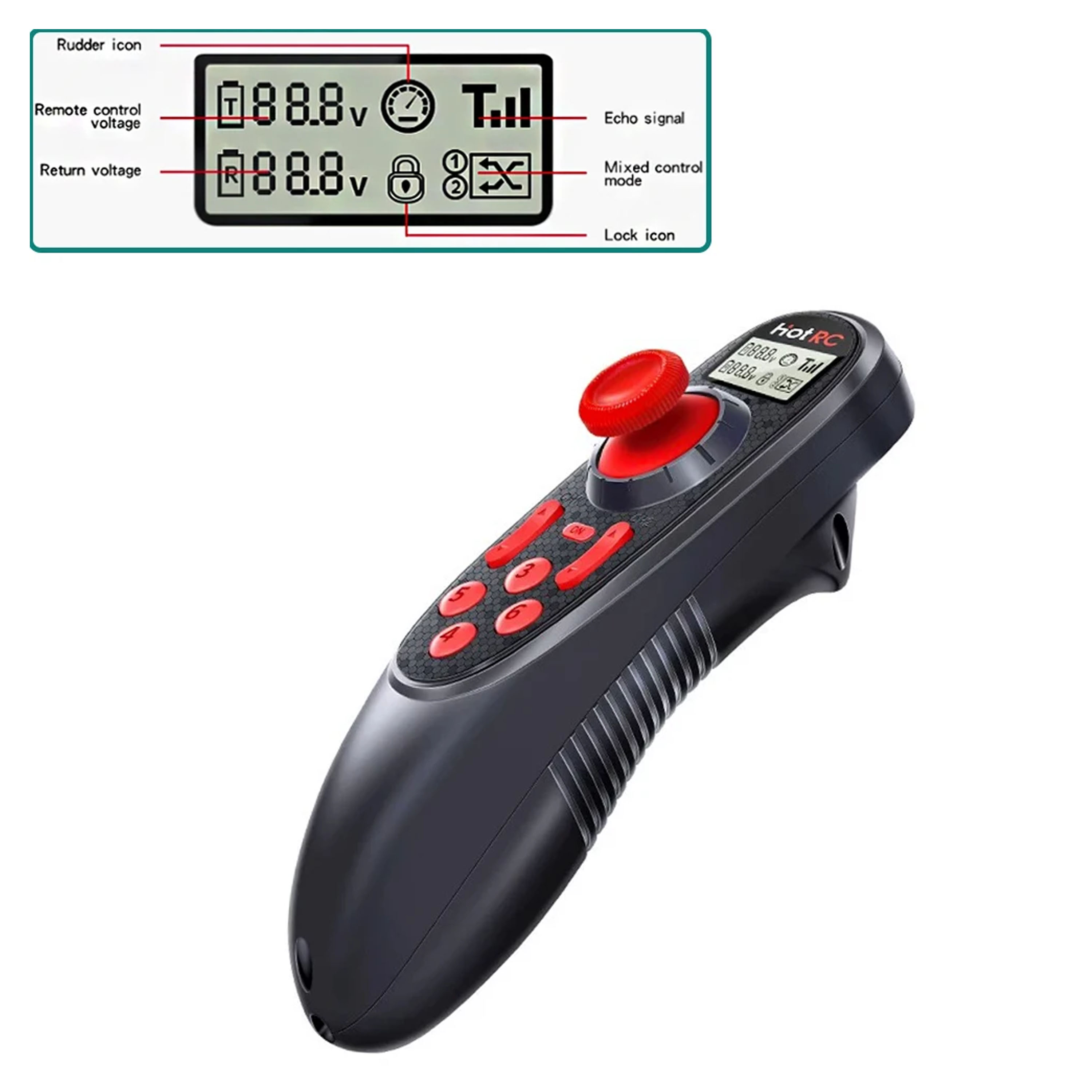 HOTRC DS-600 6CH 2.4GHz Hệ Thố - đánh giá và giá Brushless Motor Thrust Test Stand