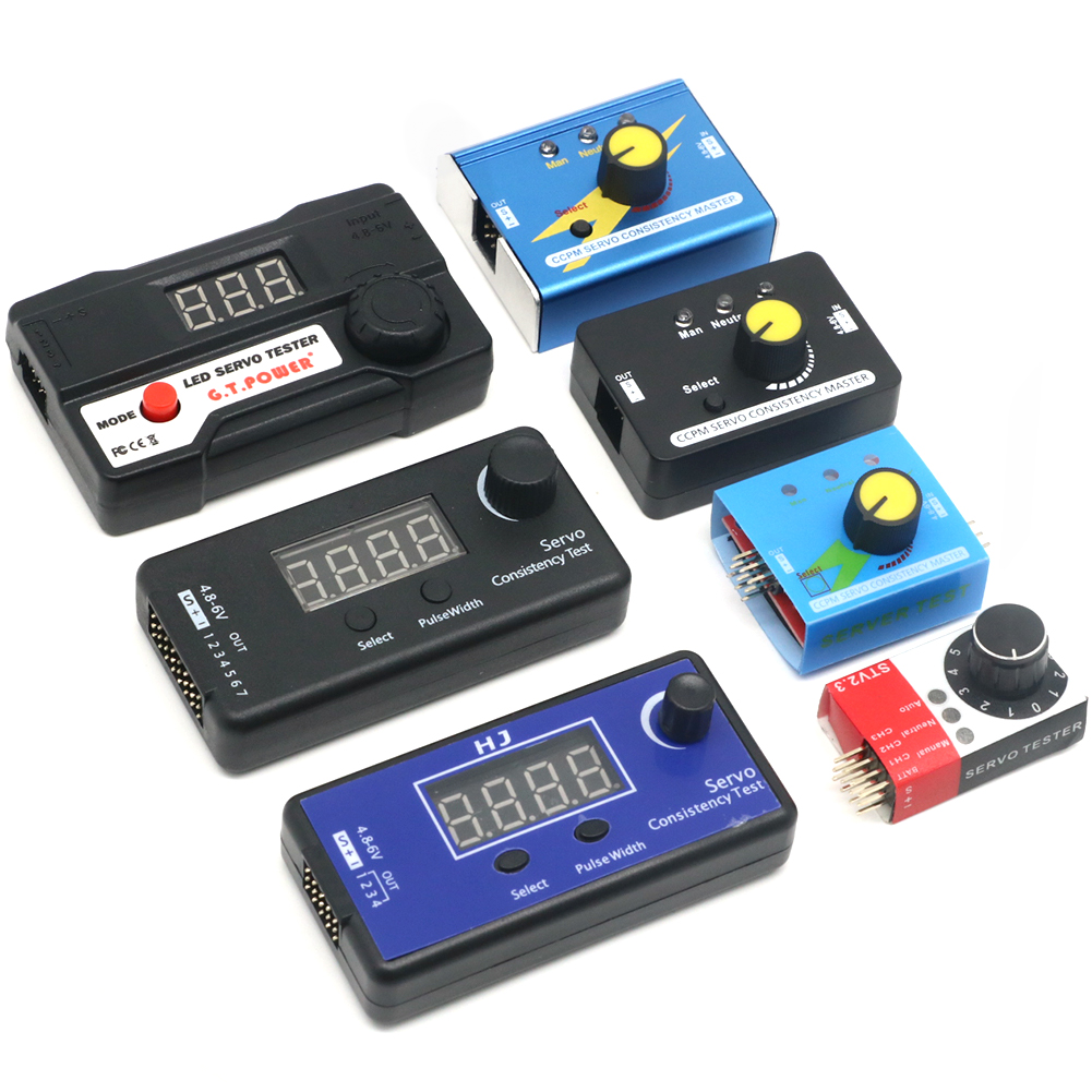 Digital Servo Tester / ESC Con - đánh giá và giá Brushless Motor Thrust Test Stand